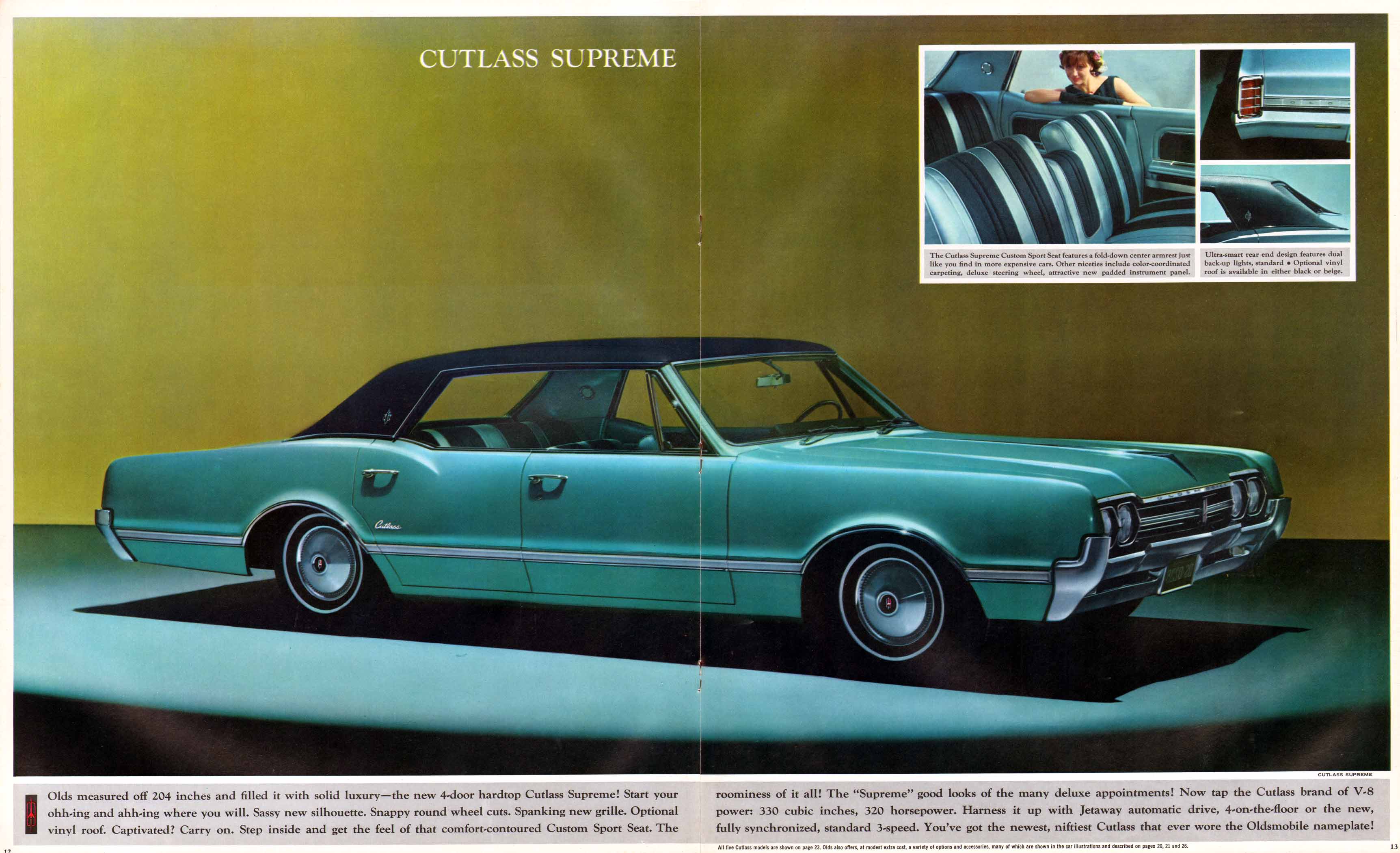 1966 Oldsmobile Prestige Brochure Page 13